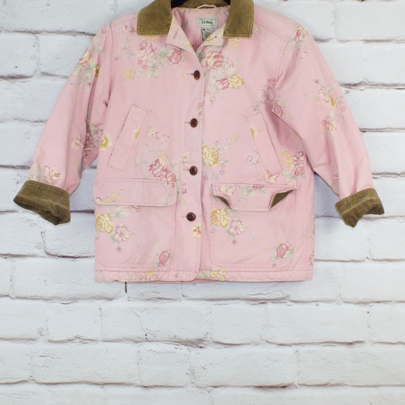 LL Bean Barn Chore Coat Field Jacket Insulated M P - Picture 3 of 7